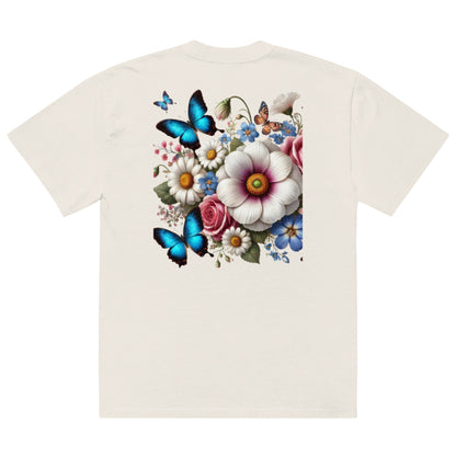 Flowers & Birth Oversized Tee