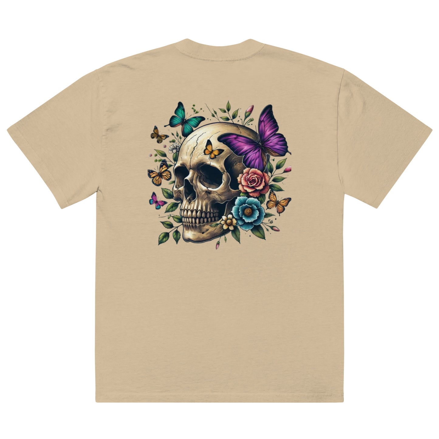 Daisy Skull Oversized Tee