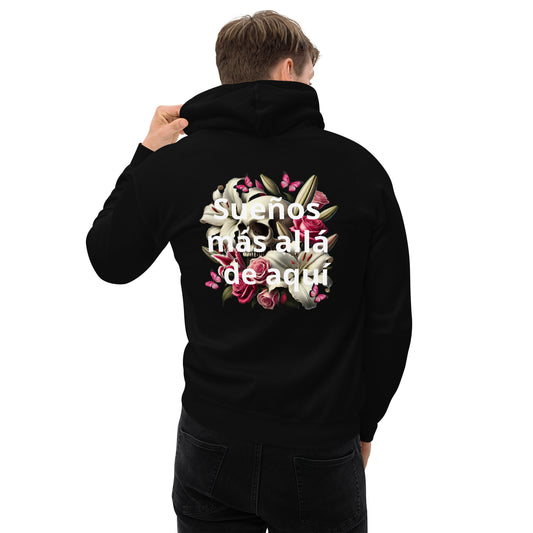 sueños más allá de aquí Unisex Hoodie